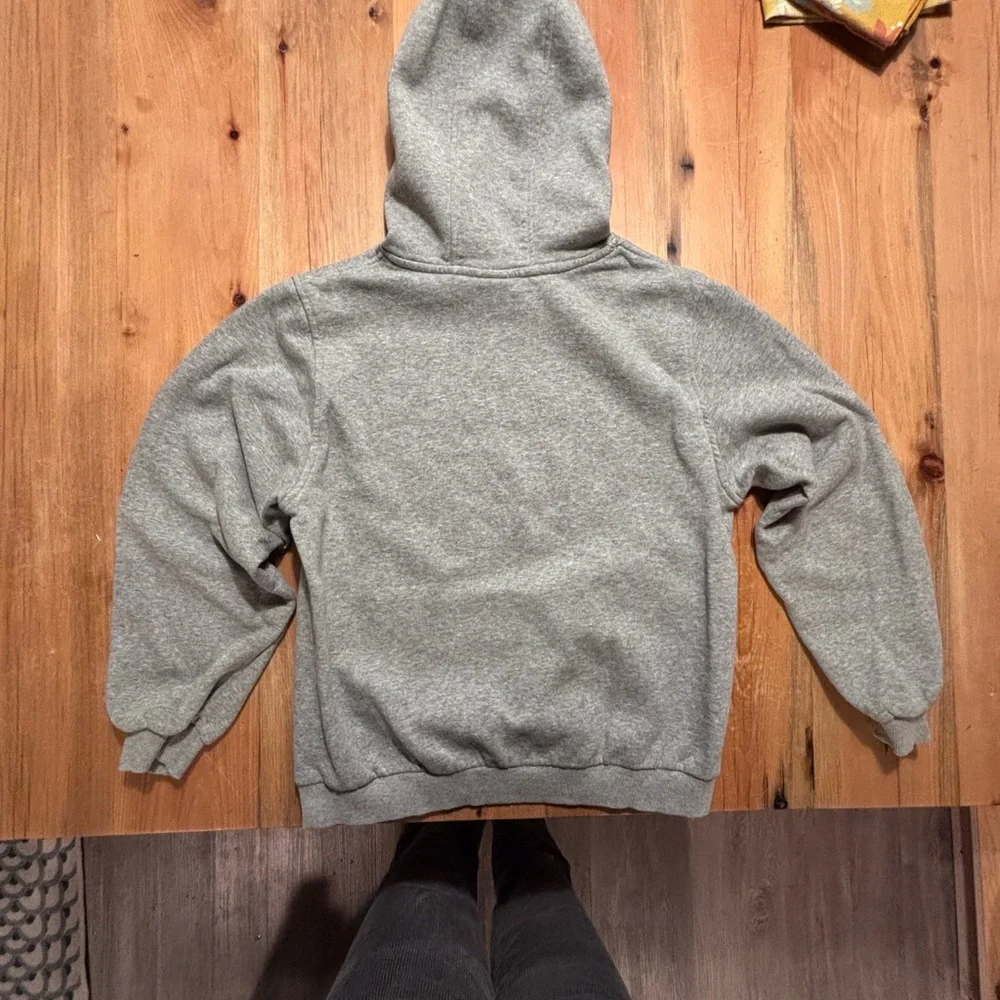 Nike Heather Gray Pullover Hoodie